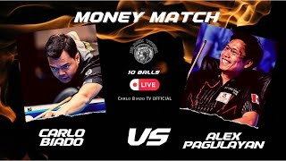 Carlo Biado VS Alex Pagulayan | 10 balls Race 30