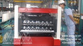 Best seller Double Layer Roof Roll Forming Machine Máy Cán Tôn 2 Tầng