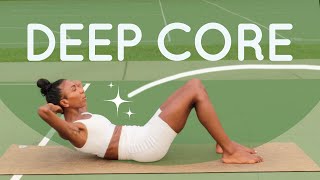 SIMPLE pilates CORE workout for deep strength + JOURNAL PROMPTS ✨ DAY 20 ~ 24 DAYS of BARRE