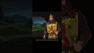 CIV 6 Robert the Bruce Scotland first meet