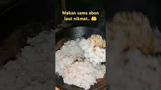 Pulang kampung nemuin si buah hati... Kehidupan di kampung makan seadanya nikmat luar biasa.#shorts