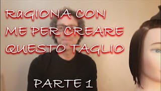 Scuola di parrucchiere/barbiere  Ragione con me sul Taglio Parte 1