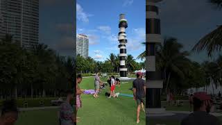 South Pointe Park Lighthouse 🏝️ MIAMI BEACH (2022) Florida, USA 🇺🇸❤️ #shorts