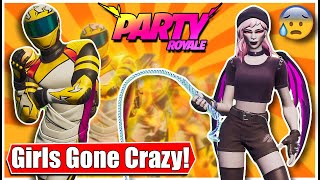 Girls Gone Crazy & The Mysterious King Rider | Fortnite Party Royale ⭐