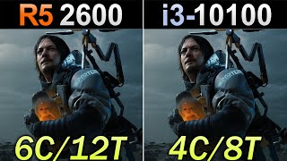 Ryzen 5 2600 Vs. i3-10100 | New Games Benchmarks