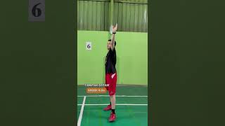 Postur Smash #smash #badminton #tipsbadminton #badmintonsmash #postursmash #tipssmash