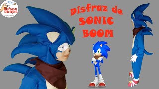 Disfraz de SONIC 🤩💙 Disfraz de Sonic Boom para niño. SONIC Costume. Idea de disfraces infantiles.