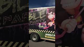 A Mobile Game Party Trailer Truck