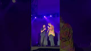 Bryce Vine joins Yung Gravy on stage at SunFest 2024 #livemusic #brycevine #yunggravy #concert