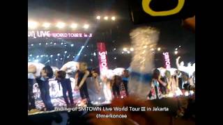 120922 Ending of SMTOWN Live World Tour III in Jakarta