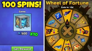 100 FREE SPINS! (5000 GEMS!) | Pixel Gun 3D