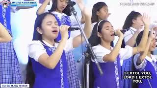 Unto Us | I Extol You | Childrens Choir Pampanga 12 11 22 Praise and Worship