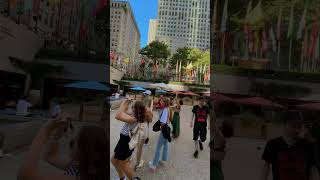 Strolling the city, Rockfeller Center New York City   #r#rockf #travel #newyorkcity #newyorkview