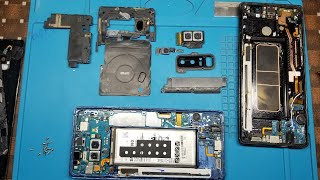 Restoration Destroyed An Abandoned Phone | Samsung Galaxy Note 8 SmartPhone Restore | How To Rebuild