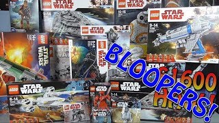 MAD £1600 MEGA LEGO HAUL 4 BLOOPERS!