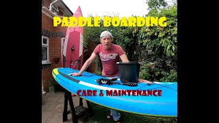 Paddle Boarding - Care & Maintenance of your iSUP