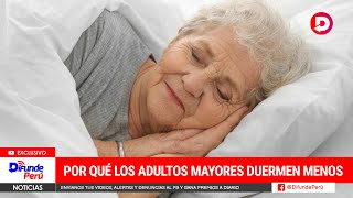 El sueño envejece: descubre por qué los mayores duermen menos