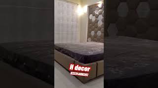 wall bed // wall design// bed wall fitting