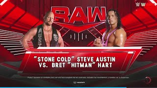 🌟WWE Legends Match: STEVE AUSTIN vs BRET HART🌟