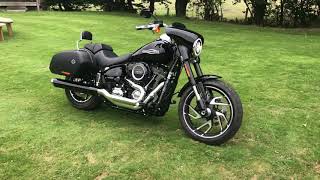 Harley-Davidson FLSB Softail Sport Glide Vivid Black 2018