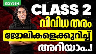 വിവിധ തരം ജോലികളെക്കുറിച്ച് അറിയാം | Xylem Class 2