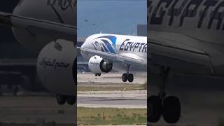 EGYPTAIR | AIRBUS A321NEO | LANDING | BARCELONA EL PRAT INTERNATIONAL AIRPORT LEBL-BCN