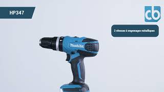 Présentation perceuse à percussion MAKITA HP347 (Vue à 360°) | Côté Brico