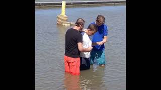 Brother Beau's Baptism (Clevedon Marina)