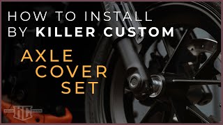 How To Install Killer Custom Full Axle/Pivot Cover Set For Harley-Davidson Sportster S