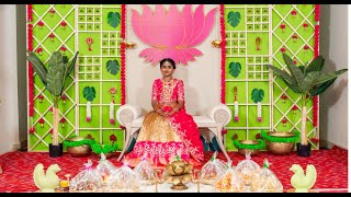 Sloka Half Saree Ceremony Highlights | Bothell | Seattle, USA