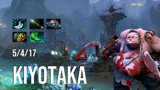 Dota 2 Pro Gameplay   kiyotaka   Pudge   5 4 17   High Skill Dota 2 / Support