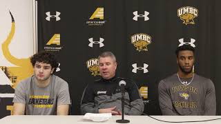 Full Press Conference Following Towson Men's Basketballs Victory Over UMBC