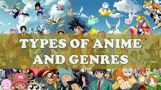 Types And Genres Of Anime Explained