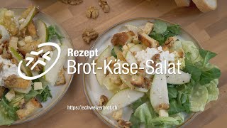 Brot-Käse-Salat