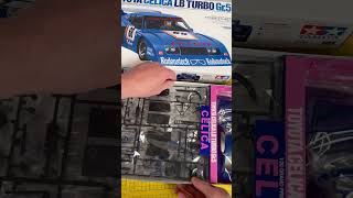 Toyota Celica LB Turbo Gr.5 1:20 #tamiya #modellismo #shorts