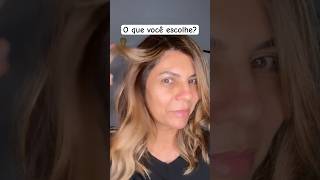 O que você escolhe? Hora de começar sua ginástica facial!