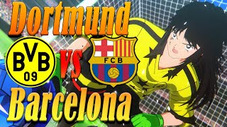 Borussia Dortmund vs Barcelona | Captain Tsubasa: Rise Of New Champions