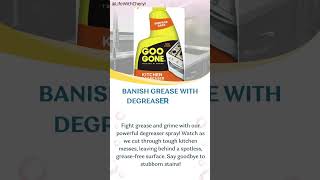 Banish Grease with Degreaser Spray #shorts #kitchen #cleaning