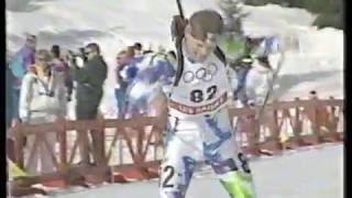 1992 Winter Olympics - Men's 10K Biathlon