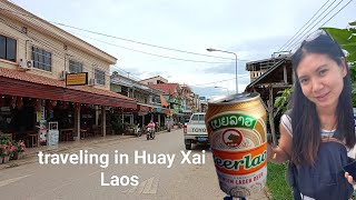 small city Huay Xai Laos