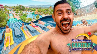 ¡Así es PORTAVENTURA CARIBE AQUATIC PARK 2024! Toboganes al COMPLETO