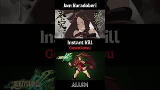 Jam Kuradoberi Instant Kill Gasenkotsu Guilty Gear Xrd Rev 2