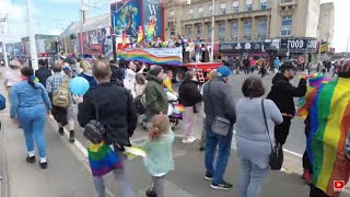 Pride Parade Blackpool Prom