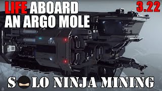 Life Aboard a Mole (Ep2) - Sunday Solo Ninja Mining