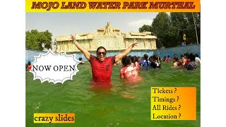 Mojoland Water Park Murthal Sonipat - NOW OPEN | Ticket Price, Timings + All Rides etc.  || All info