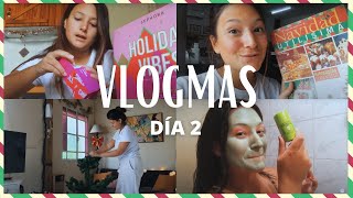 PROBAMOS MASCARILLA DE OMBU + Quilombo con el arbolito! 🤦🏼‍♀️ 🎄 VLOGMAS 2021 ! DIA 2 !🎅🏻🎄♥️