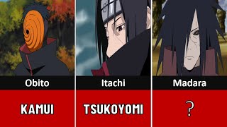 All mangekyo sharingans | Naruto anime