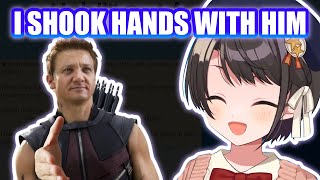 Subaru Talks About When She Had the Chance to Have a Handshake With Hawkeye During Comic-Con