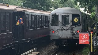 MTA New York City Subway | (Q) Shuttle + POT Action at Avenue U