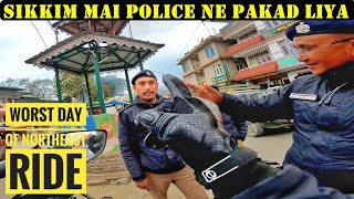 RIDE FAILED | SIKKIM POLICE NE PAKAD LIYA | NORTHEAST RIDE 2024 On KTM 390 ADVENTURE